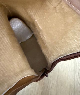 Botines marrones poli piel talla 39 nuevos