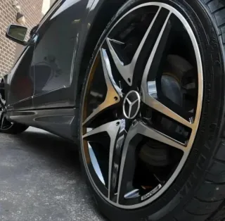 4 TAPAS BUJE RUEDA LLANTA UNIVERSAL MERCEDES 75MM