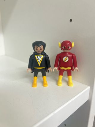 Playmobil Flash y Black Adam DC