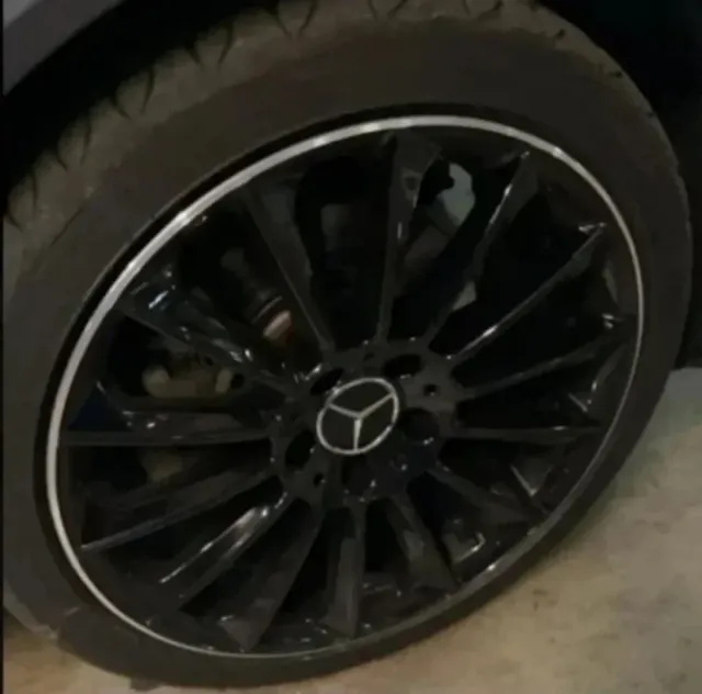 4 TAPABUJES CENTRO RUEDA LLANTA UNIVERSAL MERCEDES