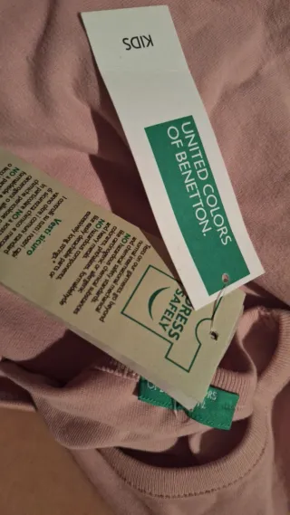 Camiseta manga larga Benetton 3XL Nueva