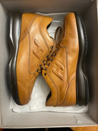 Hogan Interactive Pelle Marrone n.43 NUOVE