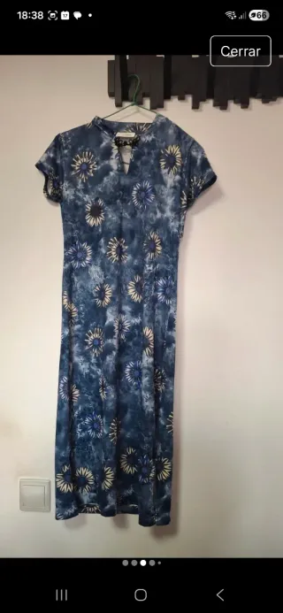 Vestido estilo japonés talla M
