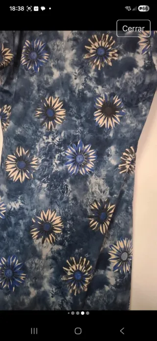 Vestido estilo japonés talla M