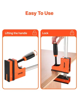 Morsetti a Barra per Lavorazione del Legno 2 Pezz