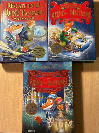 Geronimo Stilton Reino de la Fantasia 9, 10, y 11