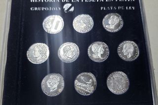 Monedas Historia de la Peseta - Plata 925