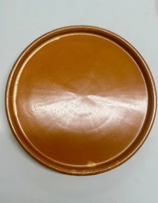 Plato de cerámica para pizza o carne