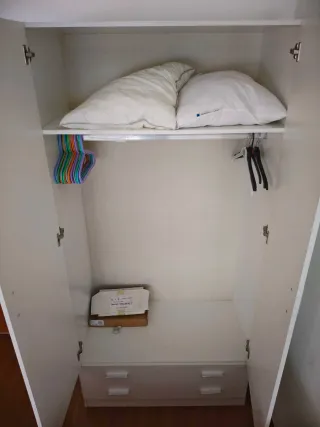 Armario 2 puertas y 2 cajones