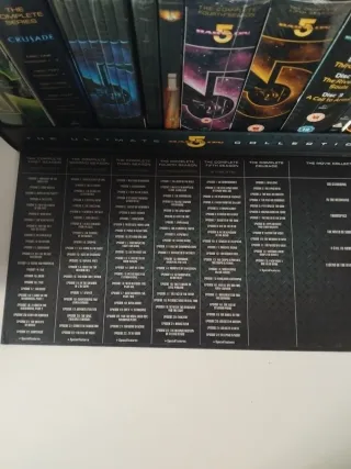 Star Trek Voyager Temporada 5 DVD y babylon