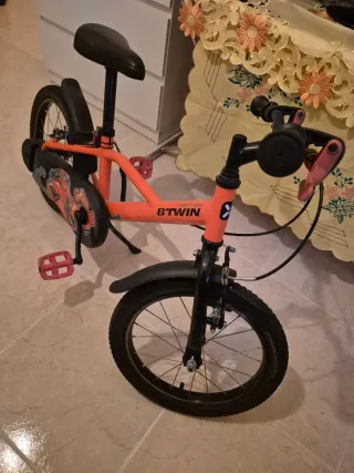Bicicleta infantil B'TWIN naranja