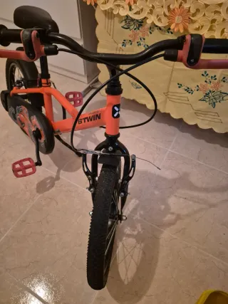 Bicicleta infantil B'TWIN naranja