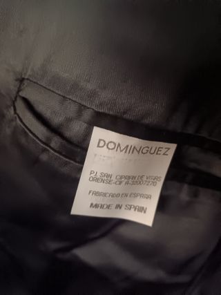 Sobretodo Adolfo Dominguez Negro Hombre