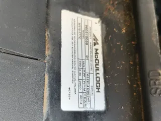 Tractor cortacesped McCulloch M115-77TC