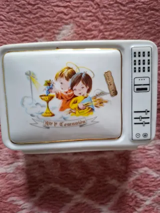 Marco fotos y jarrón cerámica rosa