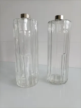 Set 2 Recipientes Vintage Cristal