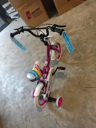 Bicicleta Niña Rin 12 Rosa