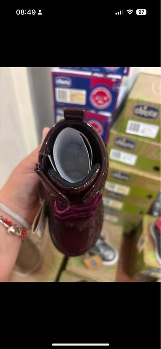 Bota verniz n26 Chicco