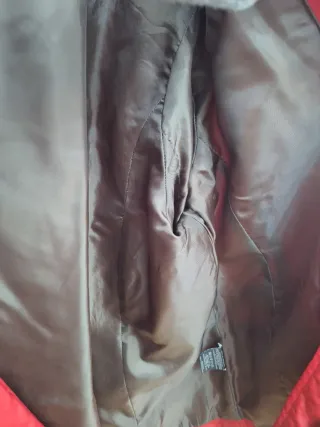 Chaqueta Maryland acolchada roja talla 50