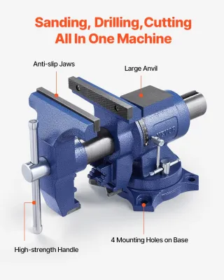 Morsa per Carichi Pesanti Larghezza Ganascia 165mm