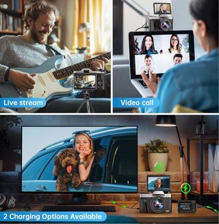 Cámara Digital con WiFi 4K