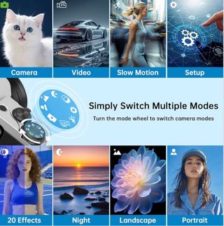 Cámara Digital con WiFi 4K
