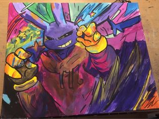 Dipinto su tela Jax Digital Circus