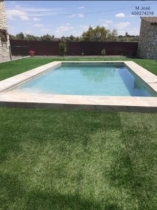 Césped artificial reciclado