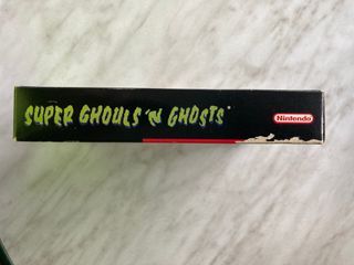 Super Ghouls 'n Ghosts SNES PAL ESP
