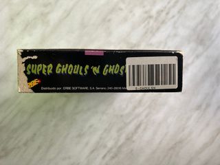 Super Ghouls 'n Ghosts SNES PAL ESP