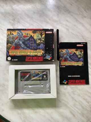 Super Ghouls 'n Ghosts SNES PAL ESP