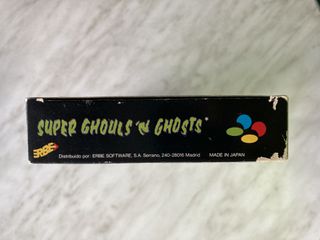 Super Ghouls 'n Ghosts SNES PAL ESP