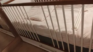 Cuna de madera evolutiva