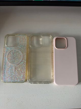 3 Fundas iPhone 15 Pro Max