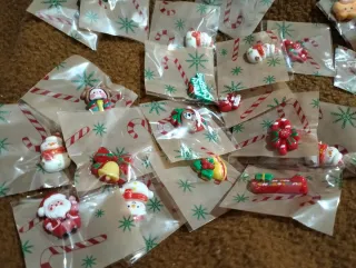 Lote Imanes Navideños Miniatura