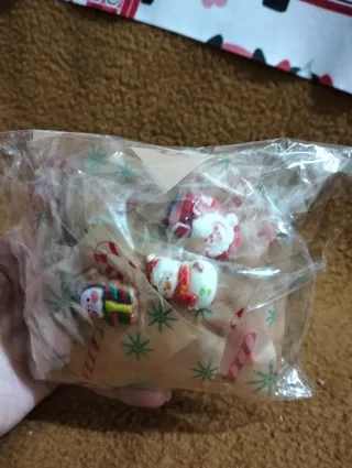 Lote Imanes Navideños Miniatura