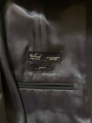 Traje completo azul marino 3 piezas