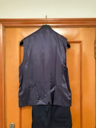 Traje completo azul marino 3 piezas