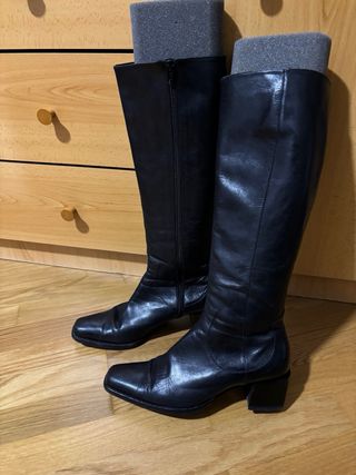 Botas altas de piel Farrutx