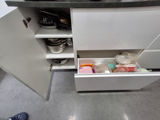 Armario Cocina Blanco Alto Brillo