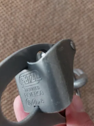 Petzl Reverso + Mosquetón Wild Country