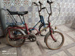 Bicicleta BH Motoretta Antigua plegable.
