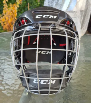 Casco de hockey CCM para niño/niña