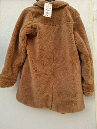 Abrigo ZARA Marrón Talla Única Nuevo