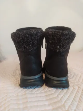 Botas Skechers Negras Mujer