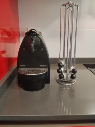 Cafetera Nespresso Krups Negra