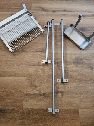 Escurridor y accesorios acero inoxidable