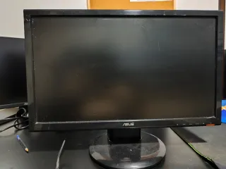 Pantalla Asus VGA Negra