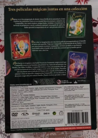 Colección 3 Películas Campanilla DVD