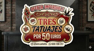 Tatuajes accesibles en Barcelona .